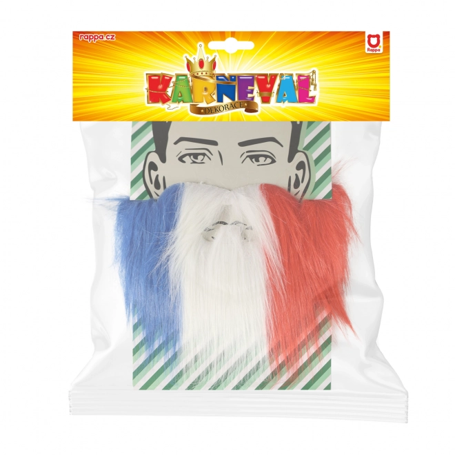 Tricolor Carnival Beard