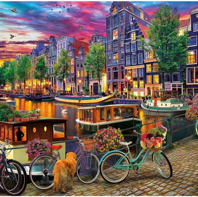 Educa Puzzle Biciclette di Amsterdam 6000 pezzi
