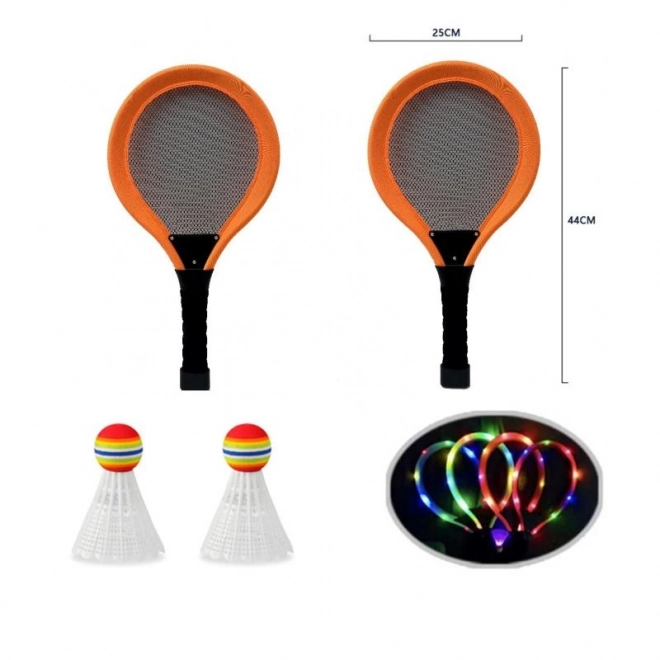 Sporto glow badminton rackets