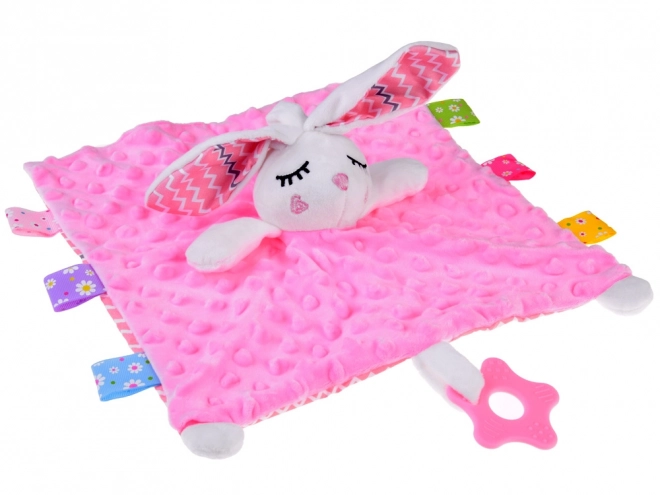 Plush Elephant Comforter with Tags and Teether – rabbit