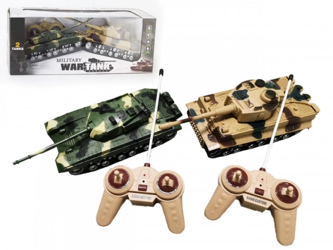 Remote Controlled Battle Tanks Set