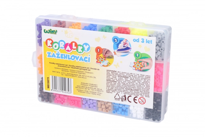 Iron-On Bead Set - 24 Colors