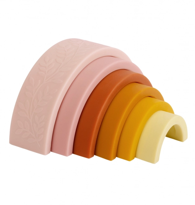 Montessori Stacking Rainbow - Sunset