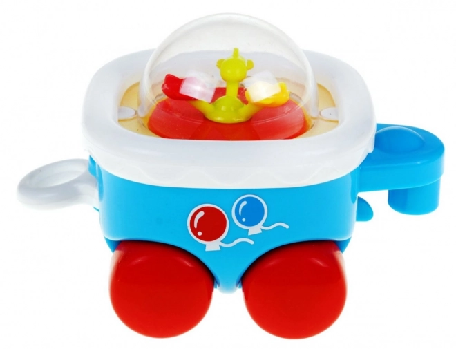 Interactive Children's Sensory Train 3+ with Rattle, Lights & Sounds