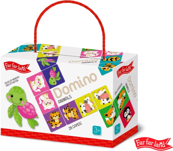 Far Far Land Domino con animaletti