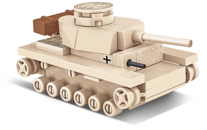 Brick Model Panzer III Tank