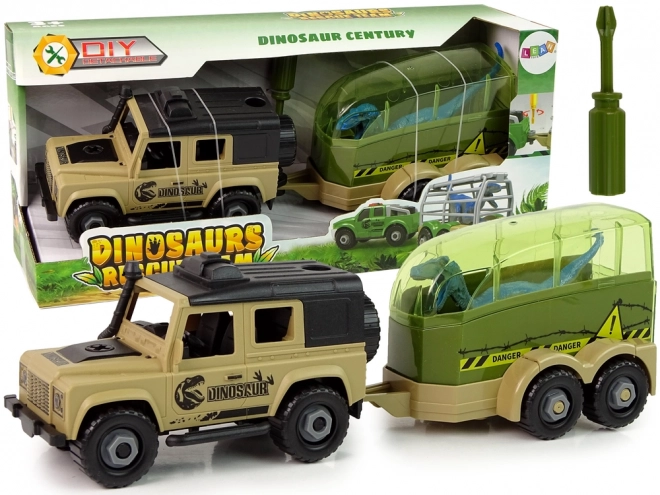 Off-Road DIY Dinosaur Transporter Vehicle