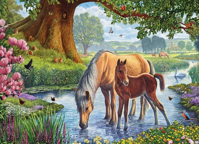 Eurographics Ponies Puzzle 1000 Pieces