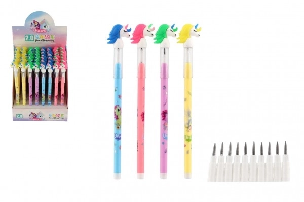 Unicorn Pencil with Replaceable Tips