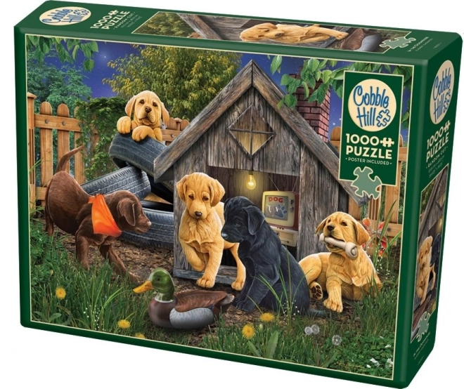 Cobble Hill Doghouse Puzzle 1000 Pieces