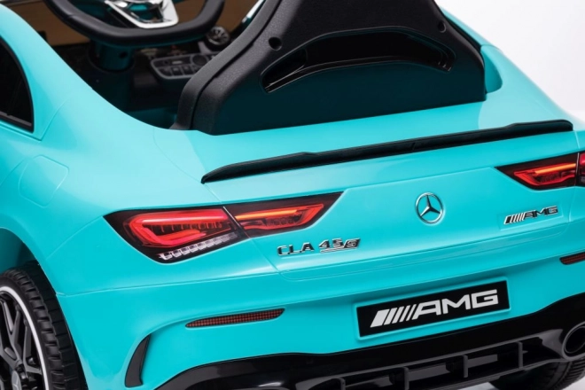 Electric Ride-on Car Mercedes CLA 45s AMG Turquoise 4x4