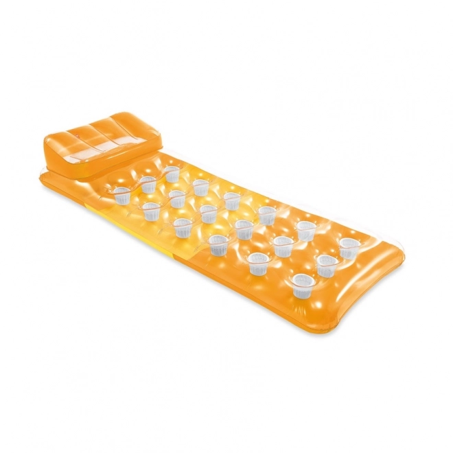 Inflatable Swimming Mattress Orange