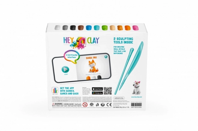 Hey Clay: Kutyák története - modellező készlet