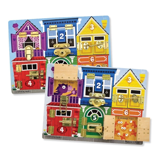 Motor Skills Lock and Security Board by Melissa & Doug