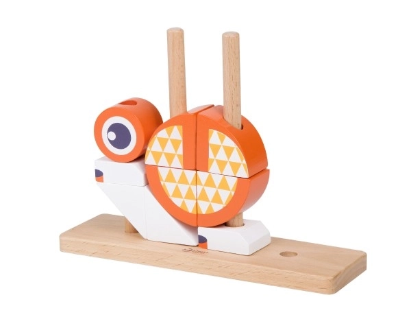 Wooden Fox Puzzle Toy