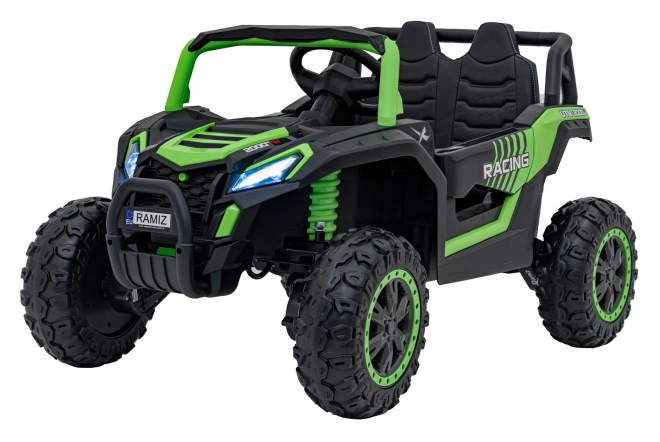 Children's Electric Car Buggy UTV 2000M Racing Green