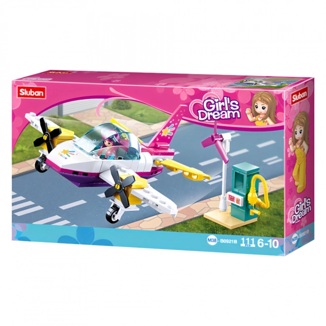 Sluban Girls Dream Private Jet Building Set