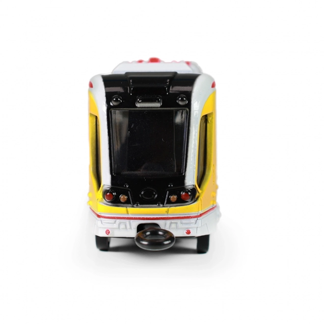 Yellow Metal Tram Toy