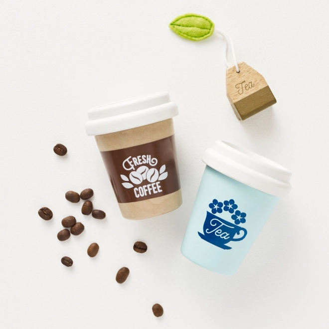 Le Toy Van Coffee and Tea To-Go Set