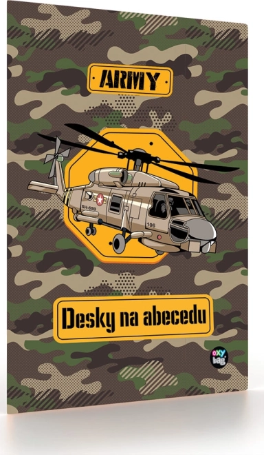 Alphabet Desk Mat Helicopter