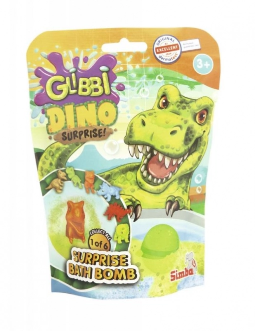 Glibbi Dinosaur Bath Bomb Surprise