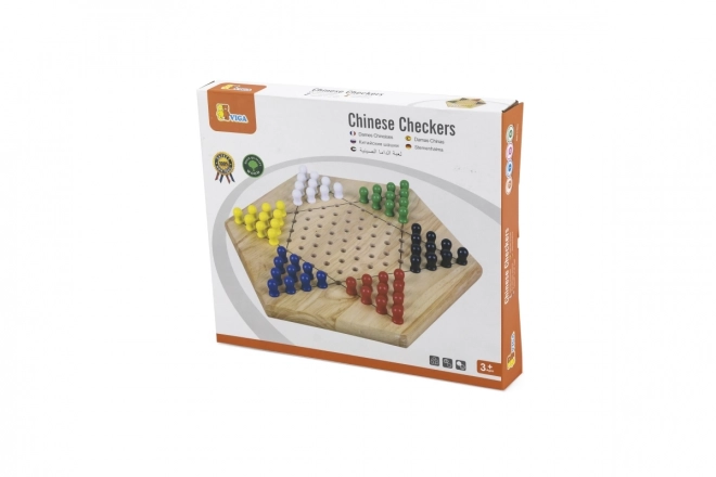 Wooden Halma Board Game