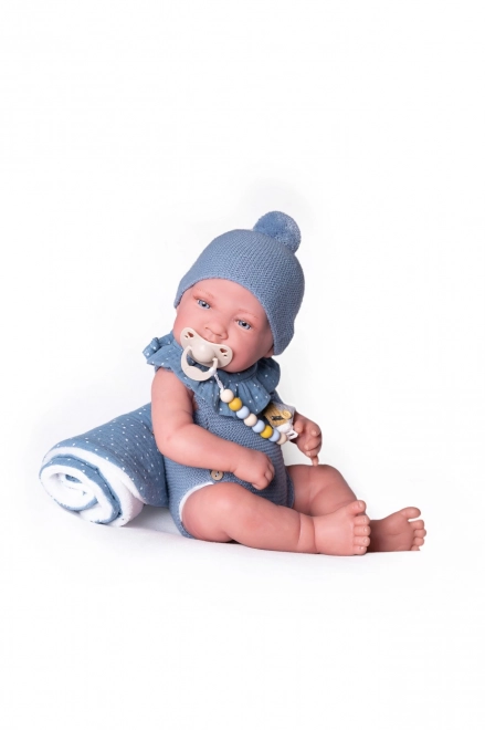 Sweet Reborn Baby Doll with Full Vinyl Body - 42 cm