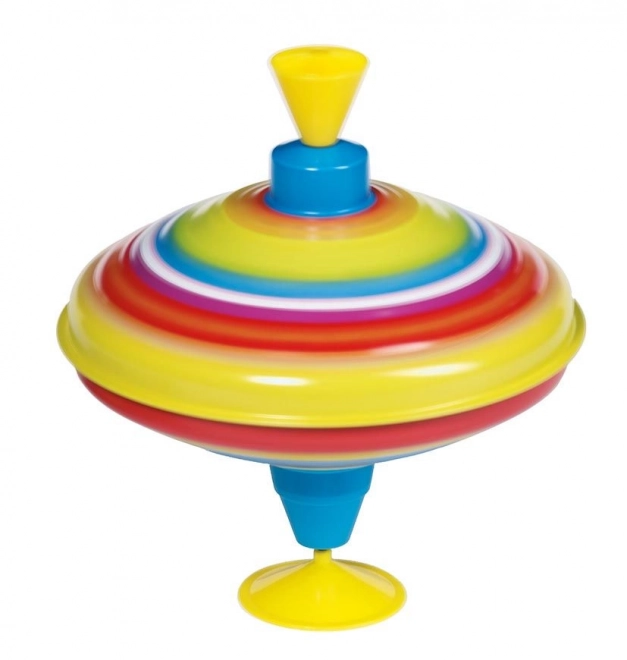 Large Rainbow Spinning Top