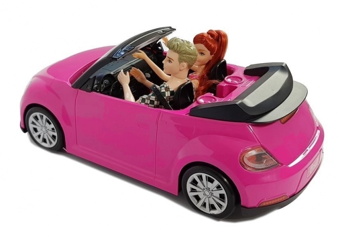 Doll Sports Car with Sound and Light