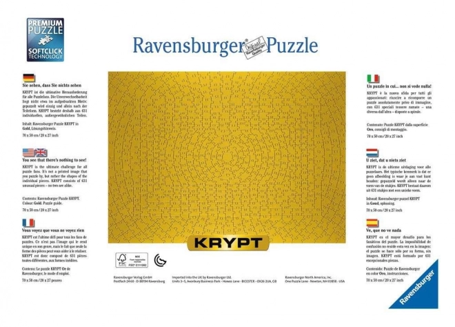 Puzzle Krypt Oro 631 pezzi