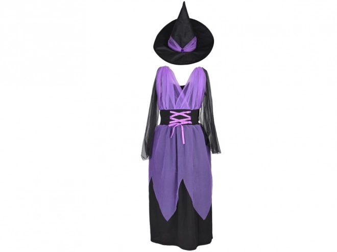 Witch Costume with Dress and Hat