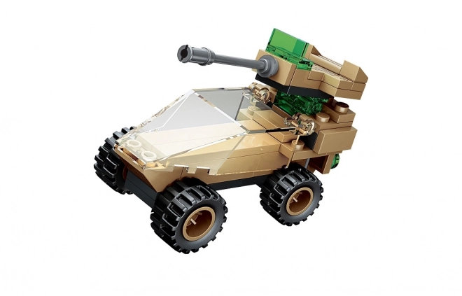 Qman Military Tech Building Blocks Set