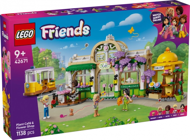 LEGO Friends Kaviareň a Kvetinárstvo