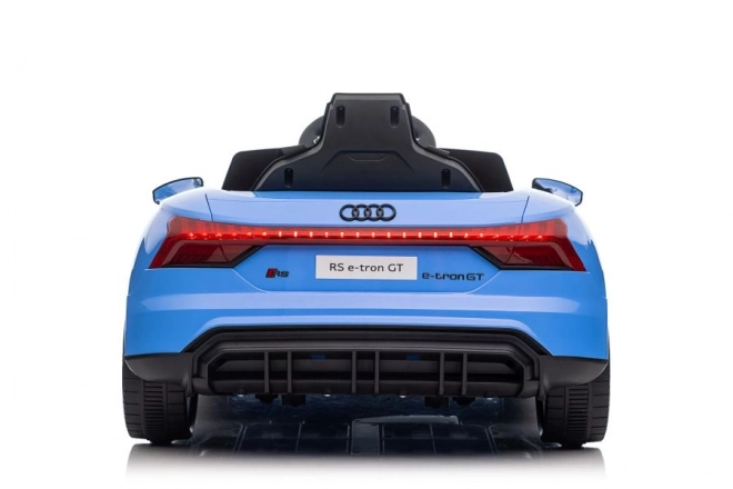 Battery-Powered Audi E-Tron GT Blue Ride-On Car