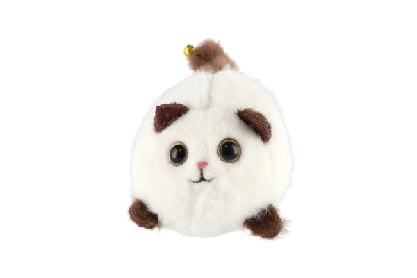 Wind-Up Plush Cat Toy with Twirling Tail