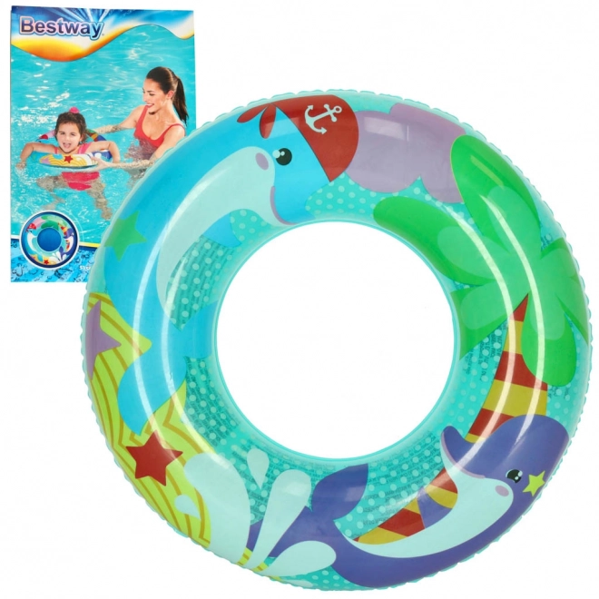 Inflatable Swim Ring 51cm Mermaids – dolphins