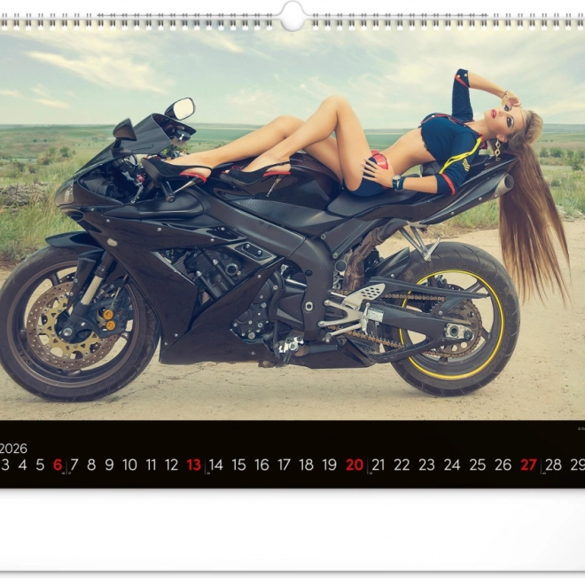 Wandkalender Girls & Bikes 2026
