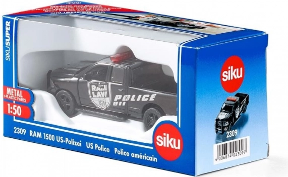 Kovové provedení s policejním potiskem