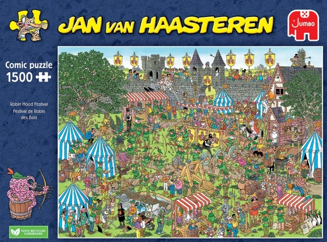 Jumbo Puzzle Jan van Haasteren Festival Robina Hooda 1500 Pieces