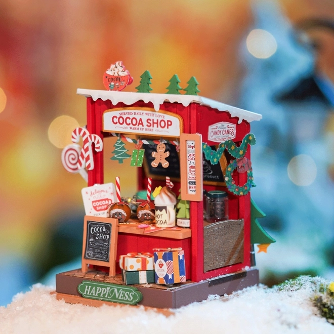 Christmas Cocoa Stand Miniature House