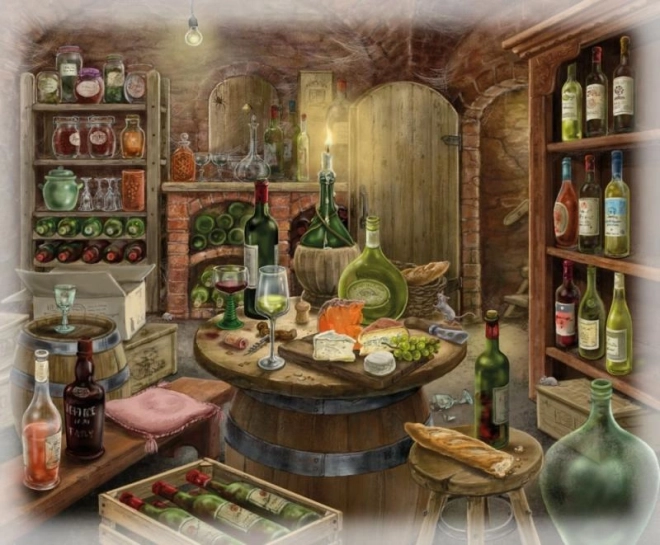 Ravensburger Escape Room Puzzle Hidden Manor - Wine Cellar Adventure