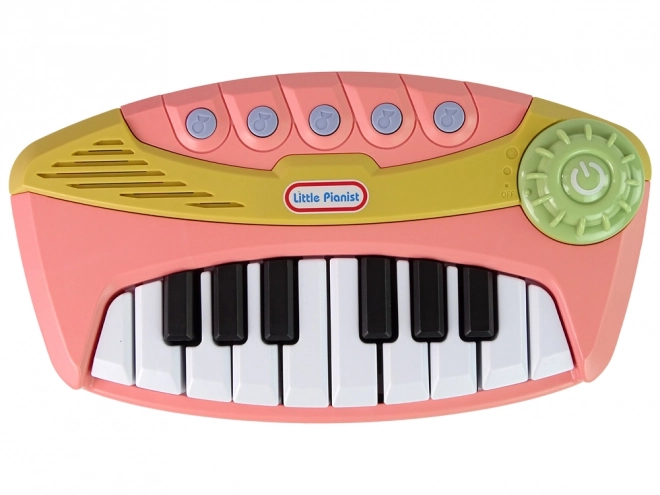 Interactive Pink Piano Little Pianist