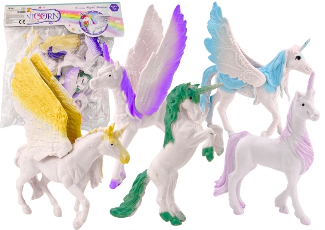 Magic Pegasus Unicorn Figures Set