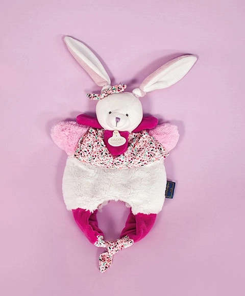 Doudou Bunny in Bag 3-in-1