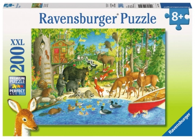 Ravensburger puzzle forest friends xxl 200 pieces