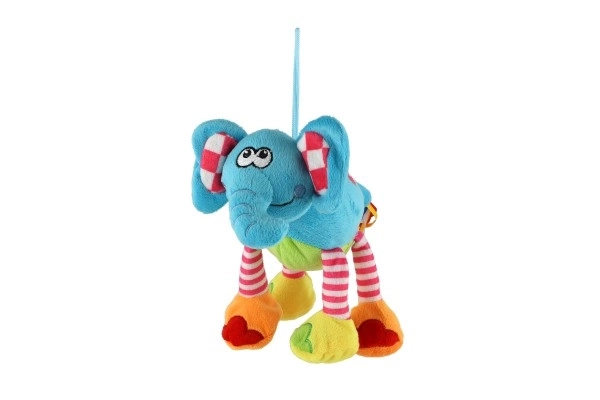 Colorful Plush Elephant 17cm