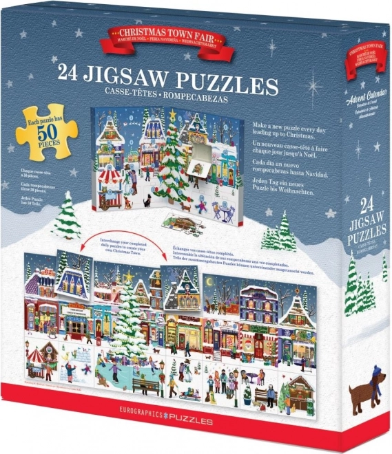 Eurographics Puzzle Advent Calendar: Christmas Market