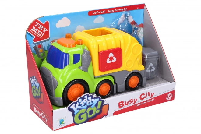 Toy Garbage Truck with Effects