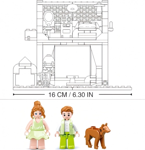 Ideális méret és két figura a játékhoz