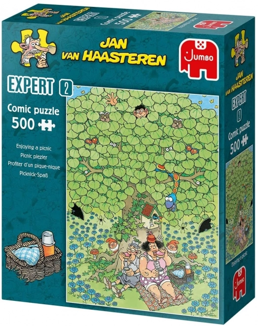 Jumbo Jan Van Haasteren Picnic Delight Puzzle 500 Pieces